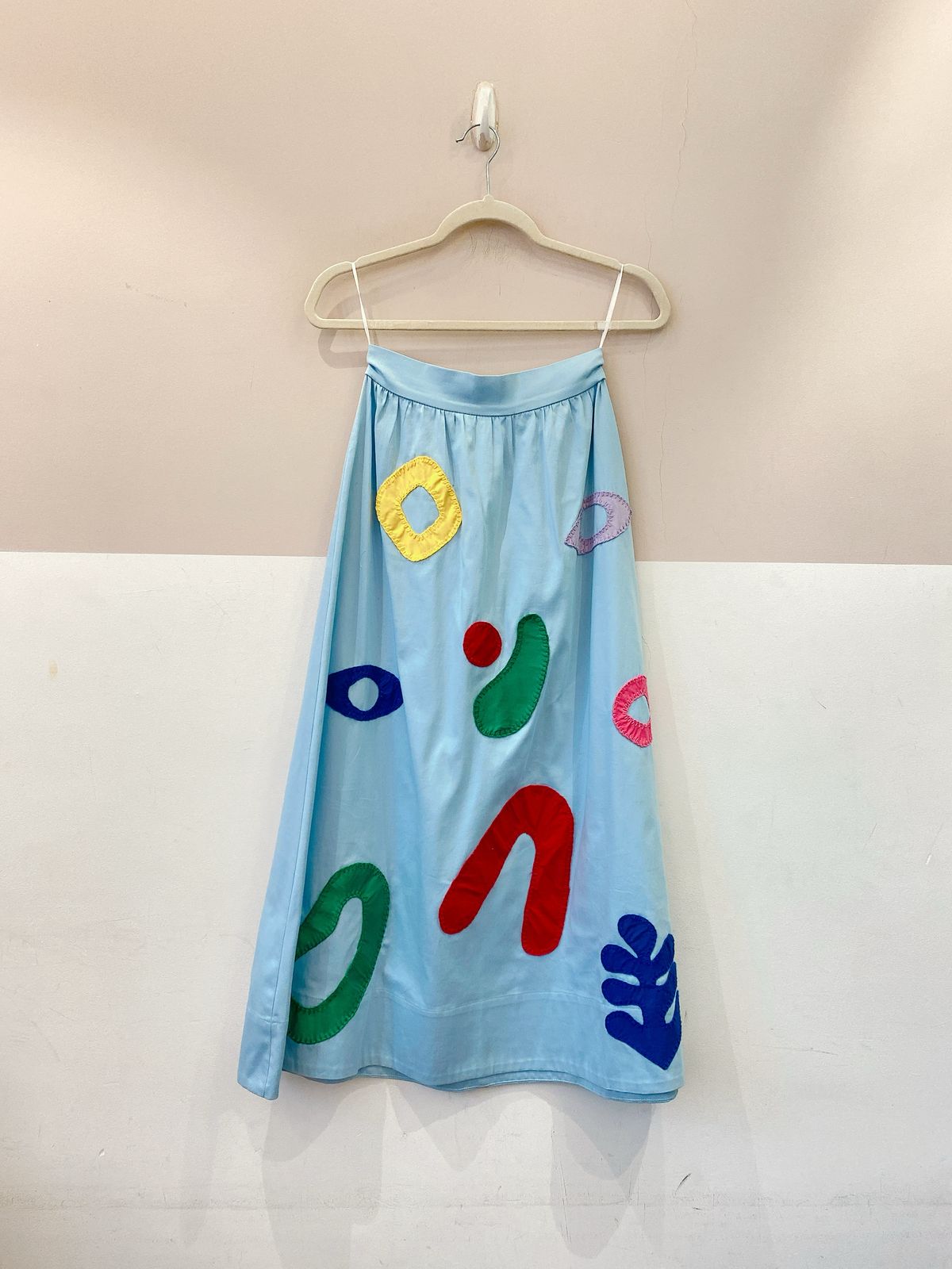 Saia longa bordados Fernanda Di Biase P