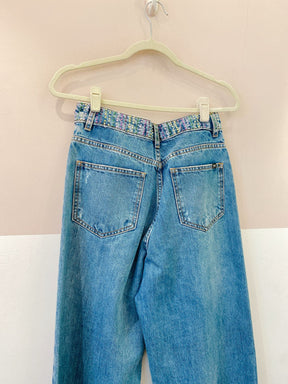 Calça jeans brilhos coloridos 2 DNM 38