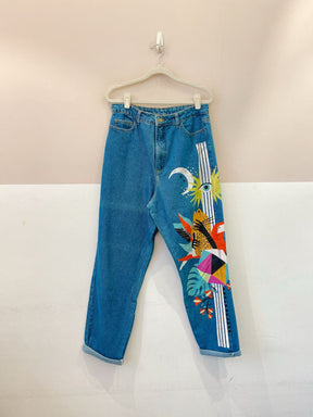 Mom jeans pintada Farm 42