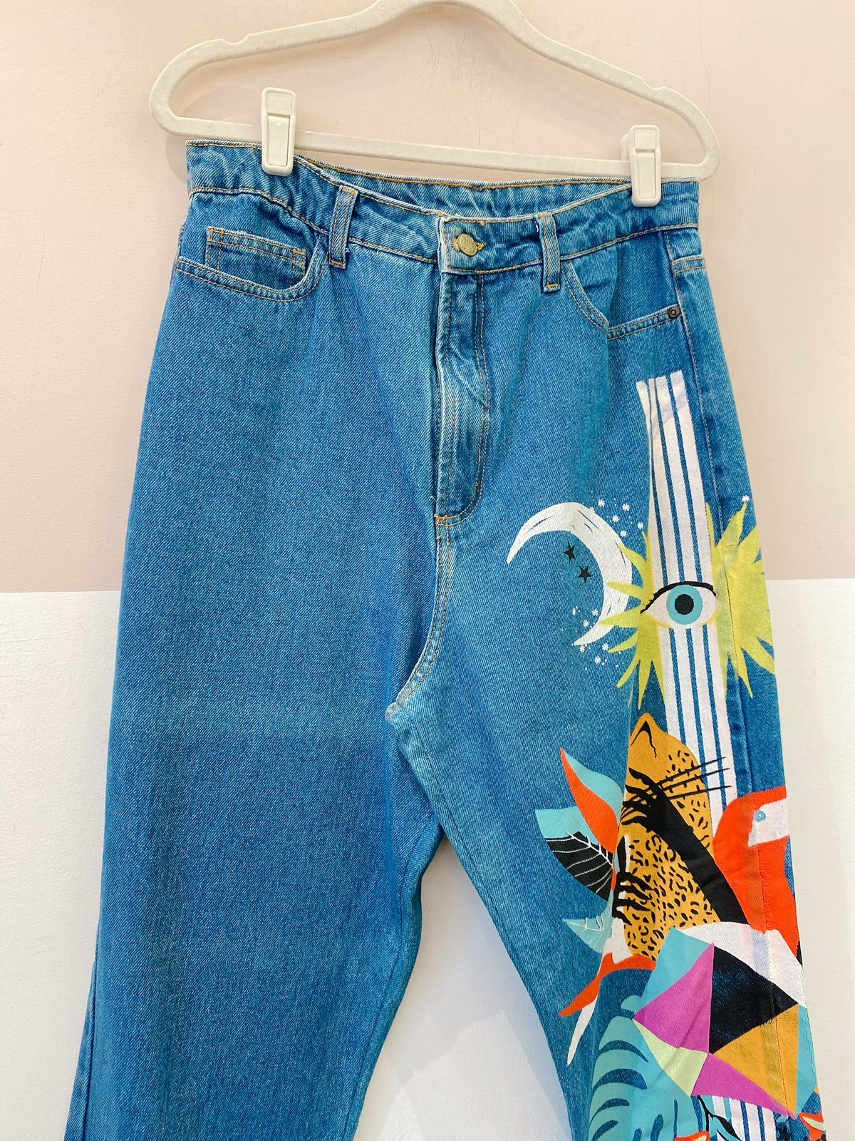 Mom jeans pintada Farm 42