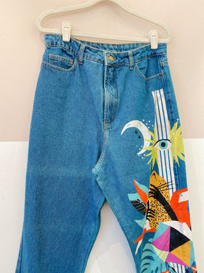 Mom jeans pintada Farm 42