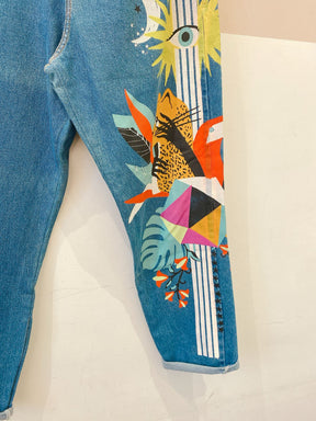 Mom jeans pintada Farm 42