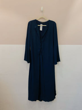 Vestido marinho midi Animale 36