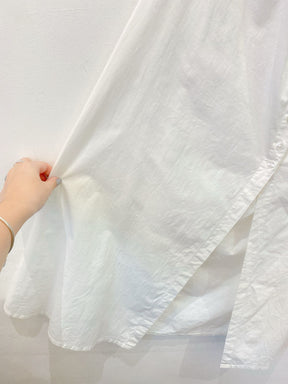 Saia longa branca tricoline BY NV 34