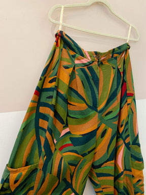 Calça estampada Farm M