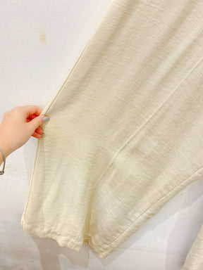 Calça bege Nanaminze 42