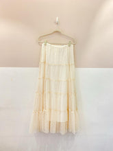 Saia longa off white renda Renner M