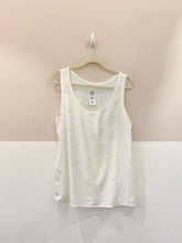 Regata branca bolinhas Maria Filó G