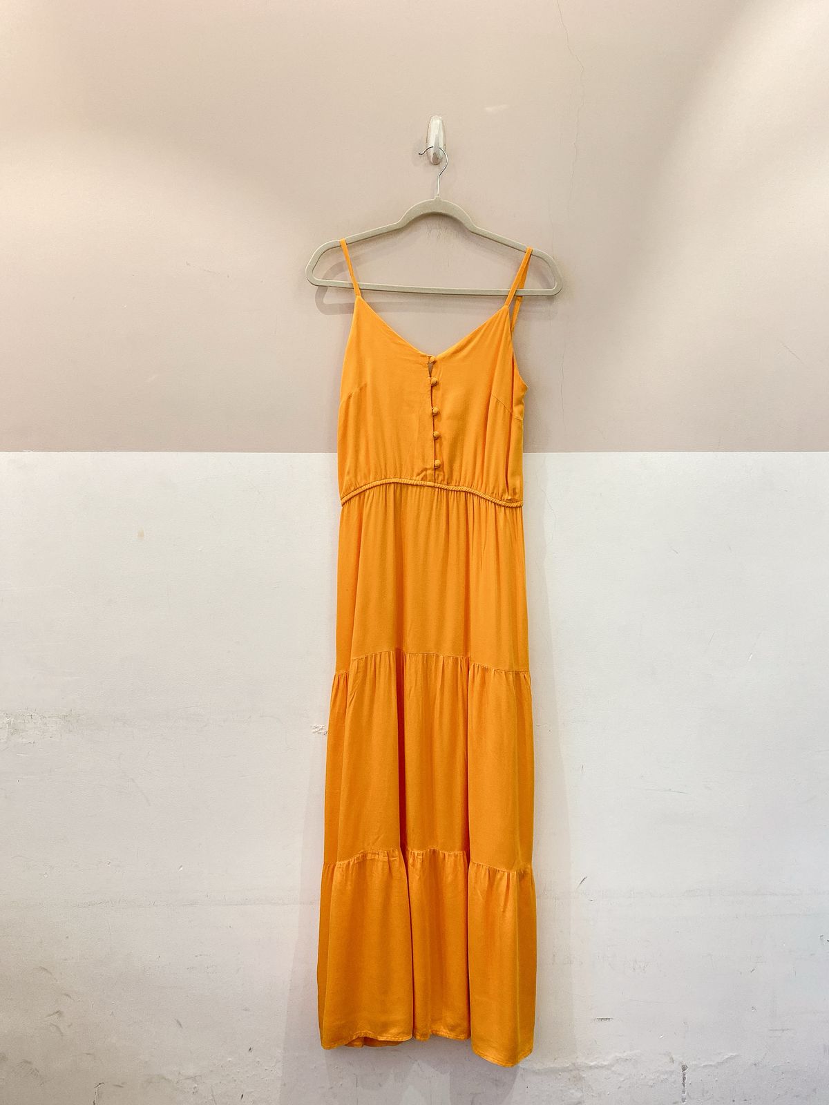 Vestido laranja Mid M