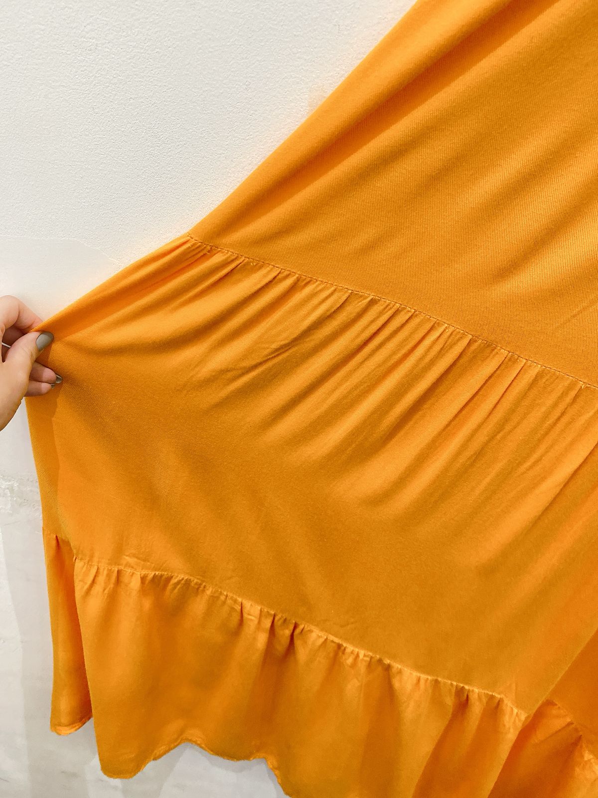 Vestido laranja Mid M