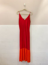 Vestido midi vermelho barra Dress To G