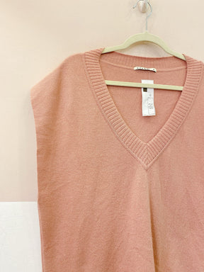 Colete tricot rosê Dzarm P