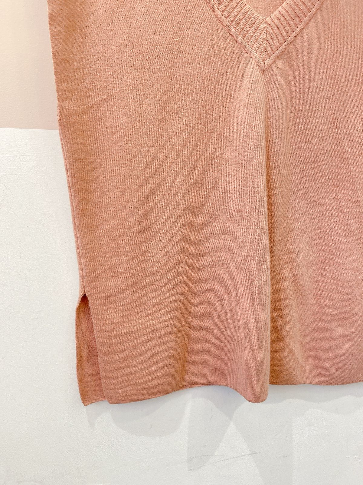 Colete tricot rosê Dzarm P