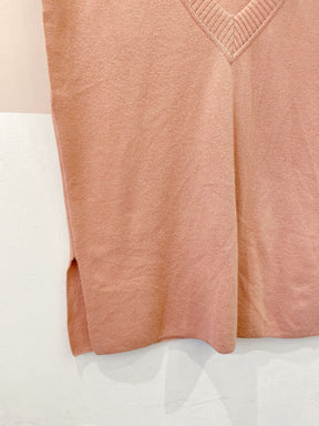 Colete tricot rosê Dzarm P