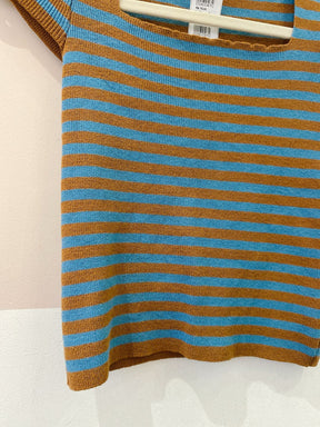 Blusa tricot listrada Maria Filó M