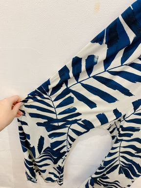 Macacão estampa azul recorte Animale 36