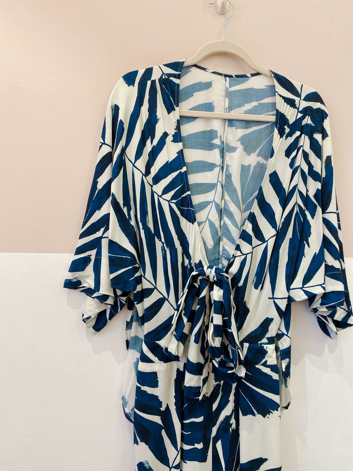 Macacão estampa azul recorte Animale 36