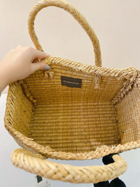 Bolsa palha estruturada Nannacay