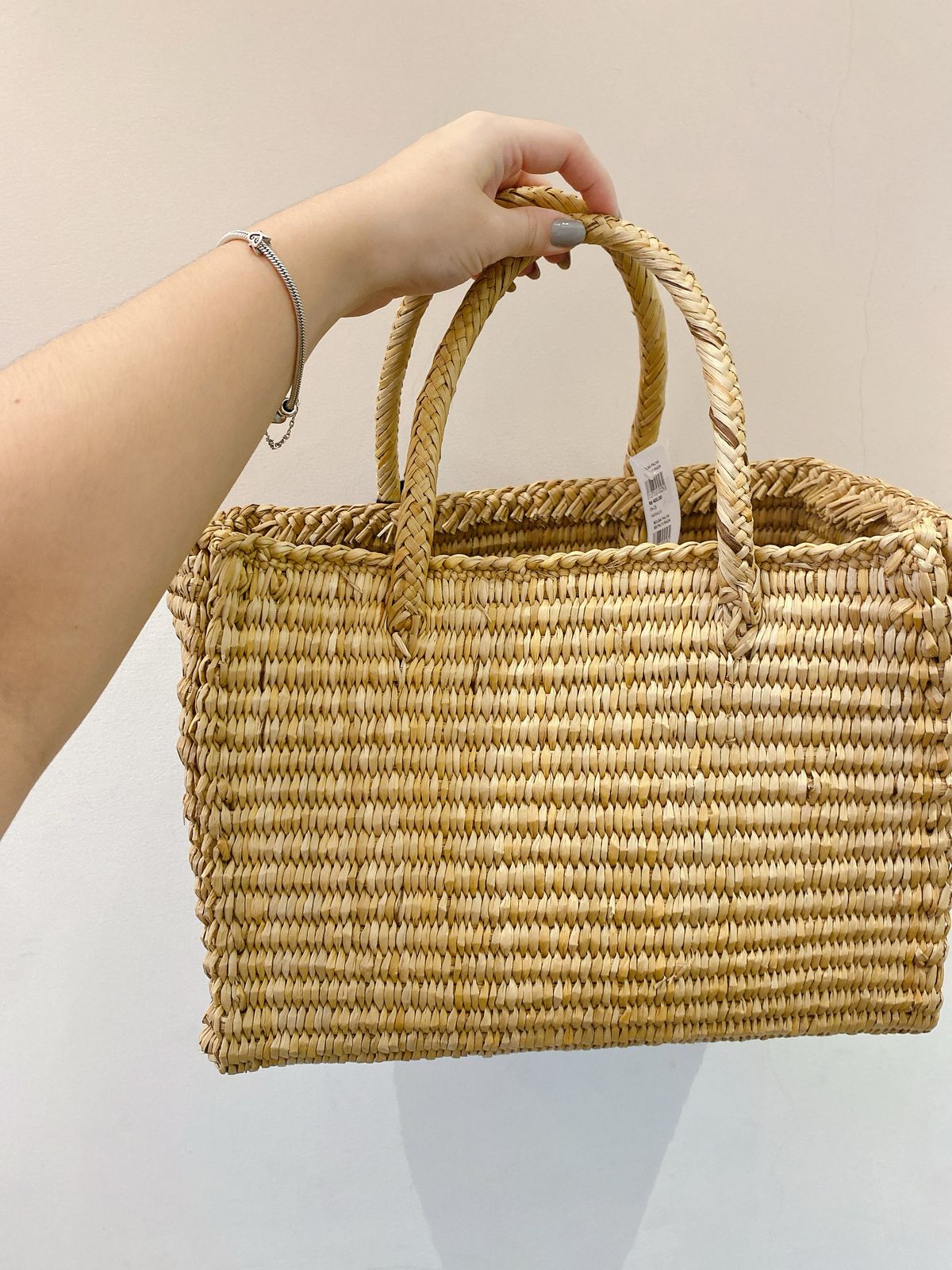 Bolsa palha estruturada Nannacay