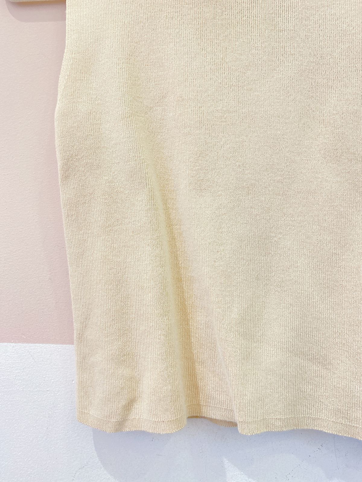 Blusa tricot bege C&A P