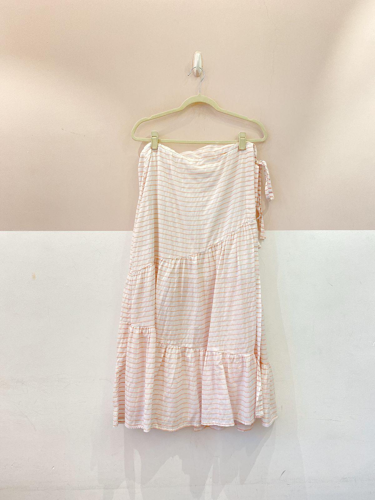 Saia midi envelope listrada Peepou GG