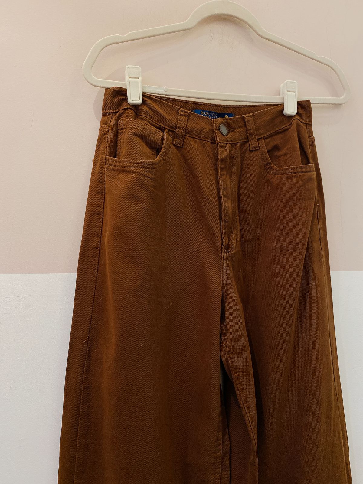 Wide leg marrom sarja Renner 38