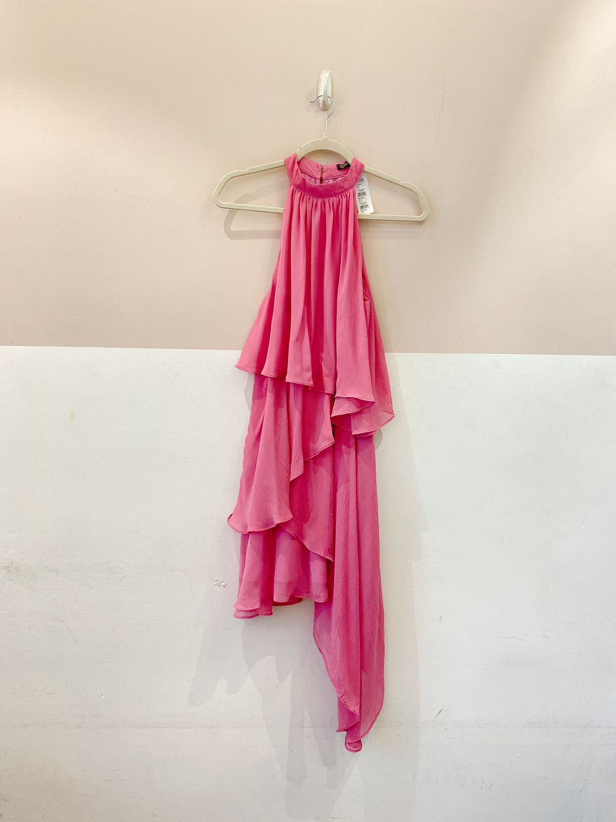 Vestido rosa camadas Renner P