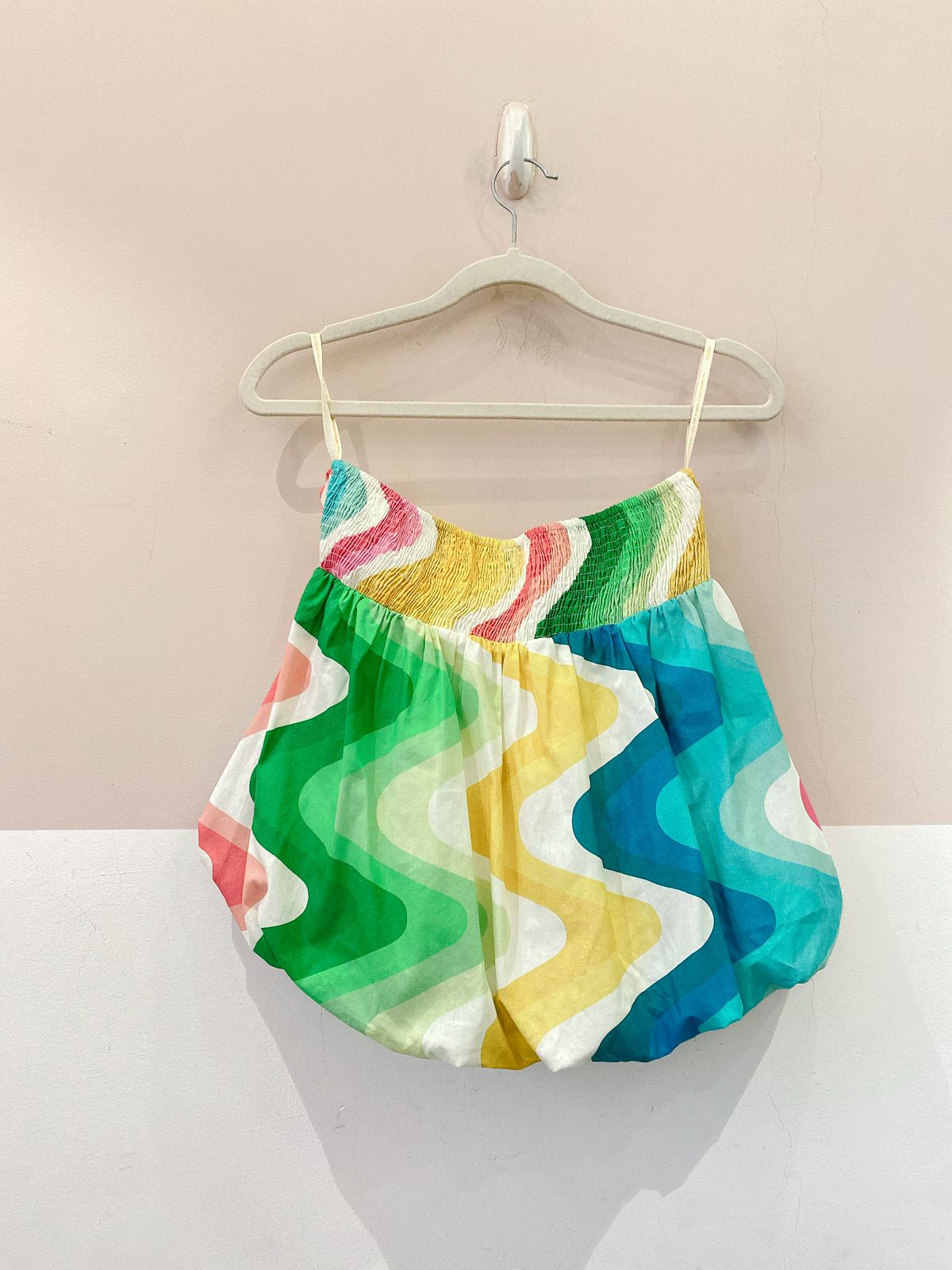 Top estampado peplum Farm P