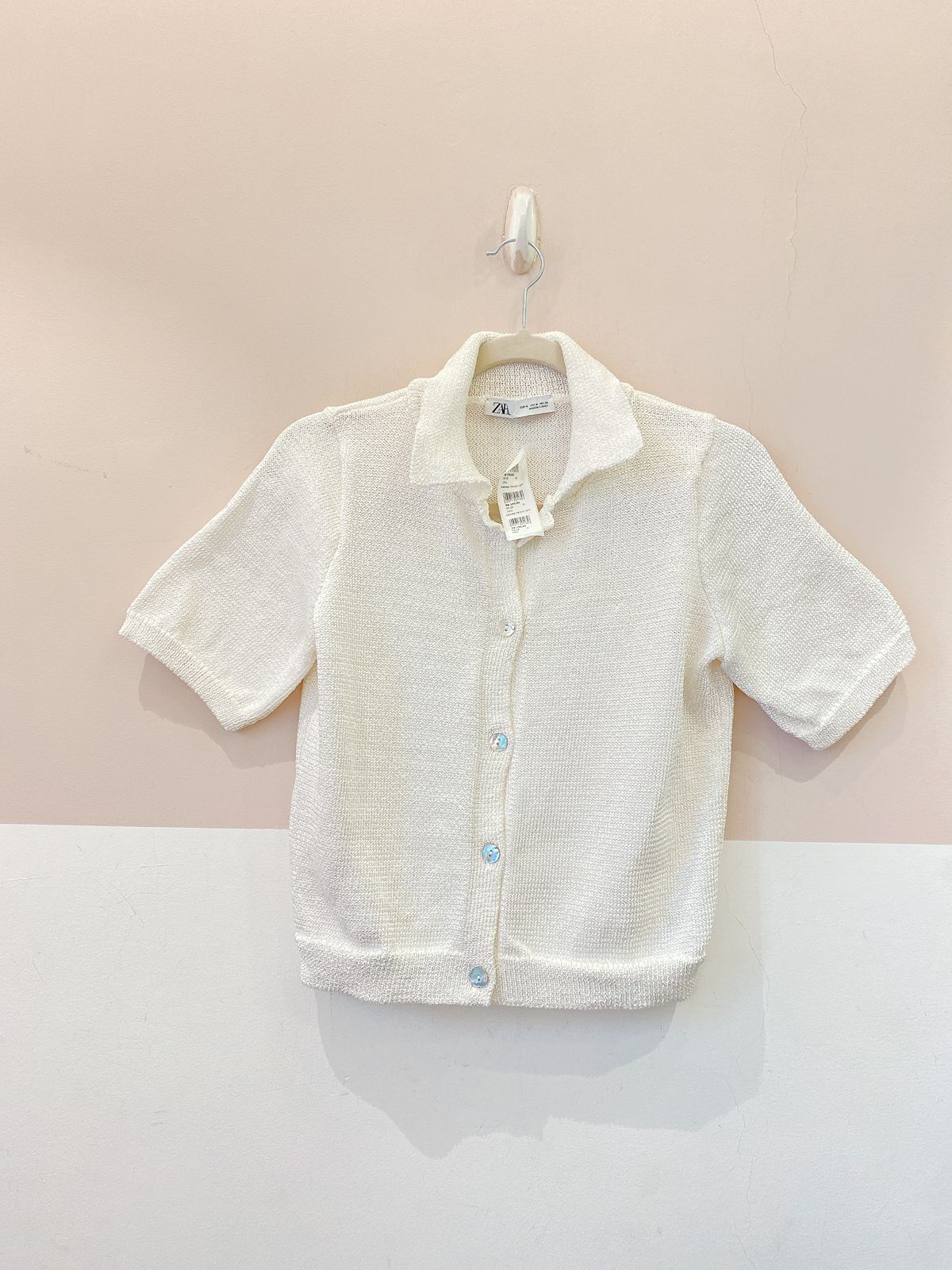 Camisa tricot off Zara M