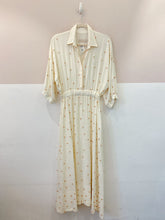 Vestido midi off bordado Valônia Veras M