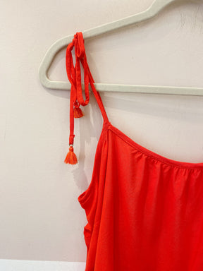 Blusa vermelha alcinha Cantão M