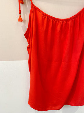 Blusa vermelha alcinha Cantão M