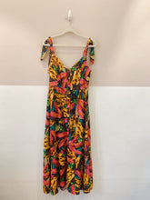 Vestido longo estampado rosa Farm P