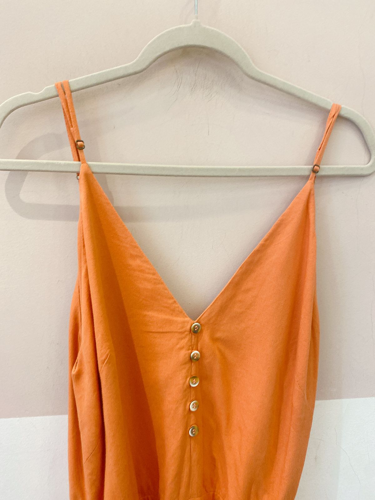 Macacão laranja Dress To M