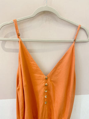 Macacão laranja Dress To M