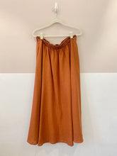 Saia midi ampla telha Indie G