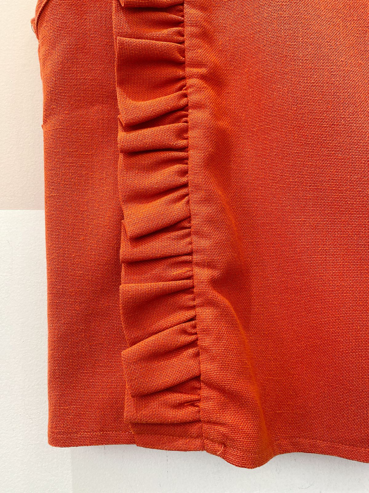 Blusa terracota babados Missinclof M