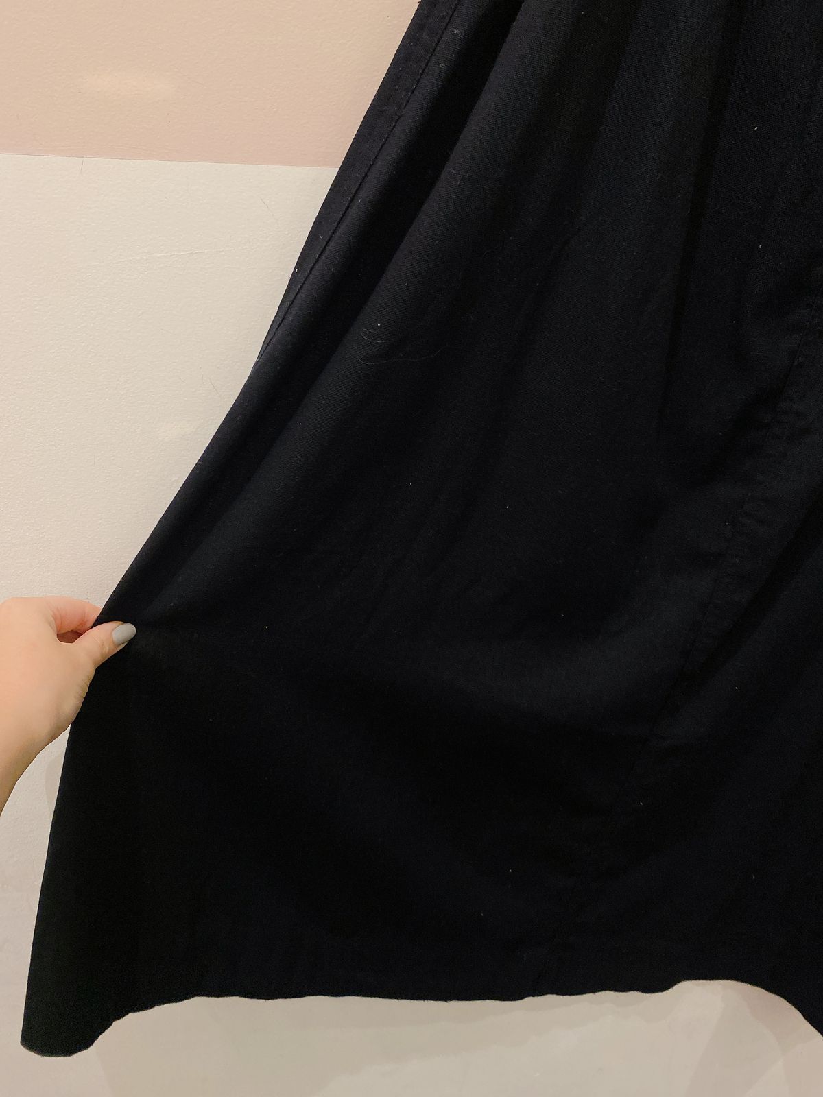 Saia midi preta Renner G