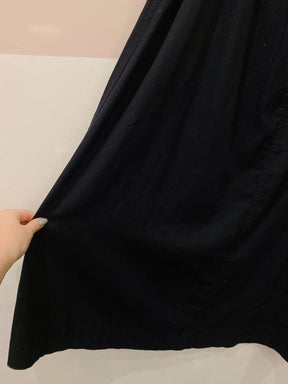 Saia midi preta Renner G