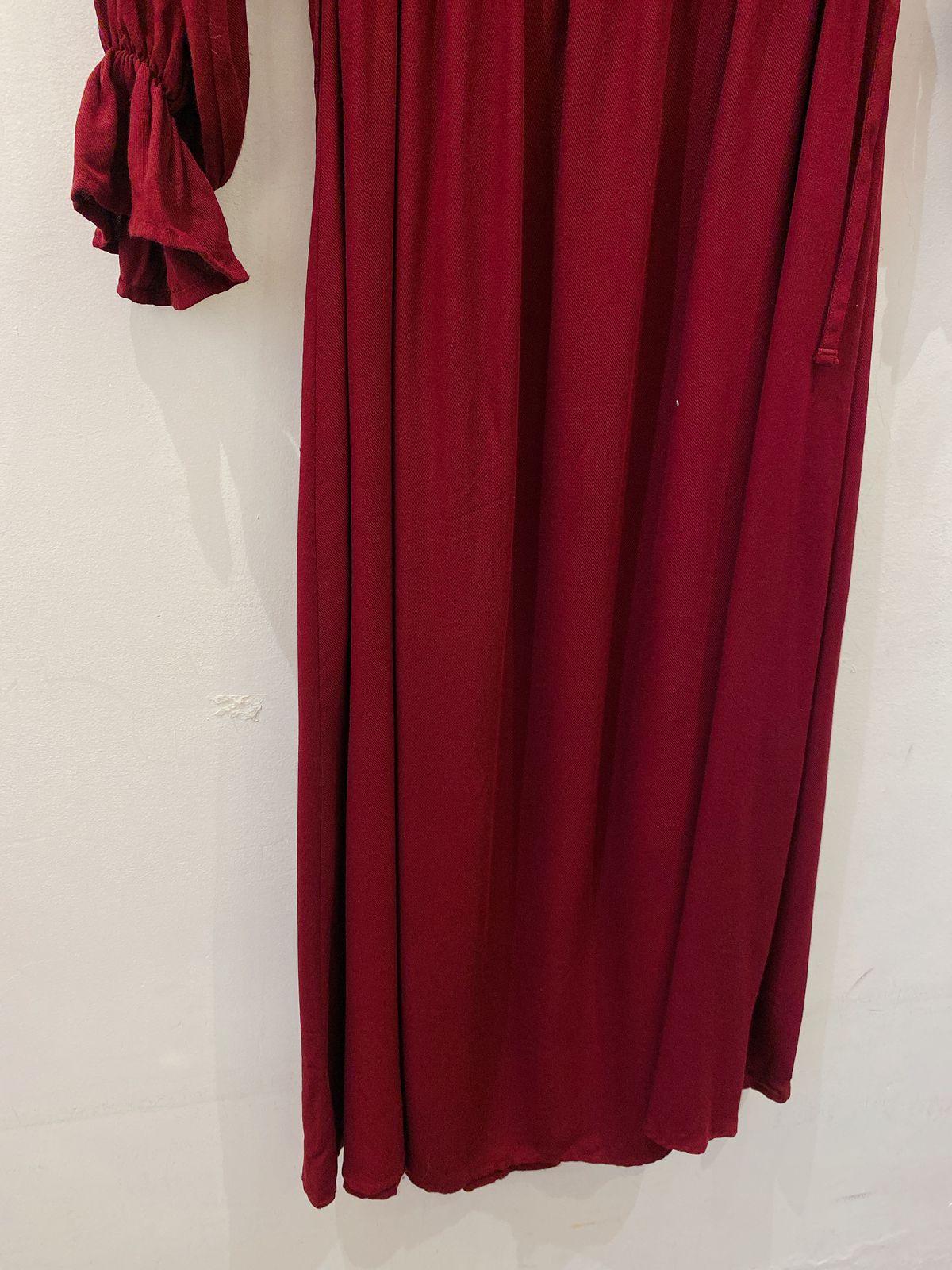 Vestido midi vinho Amaro M