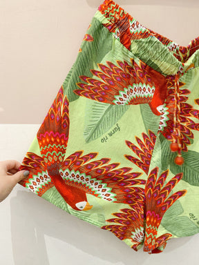 Short estampa araras Farm G