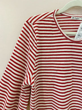 Blusa tricot manga listrada Peepou GG