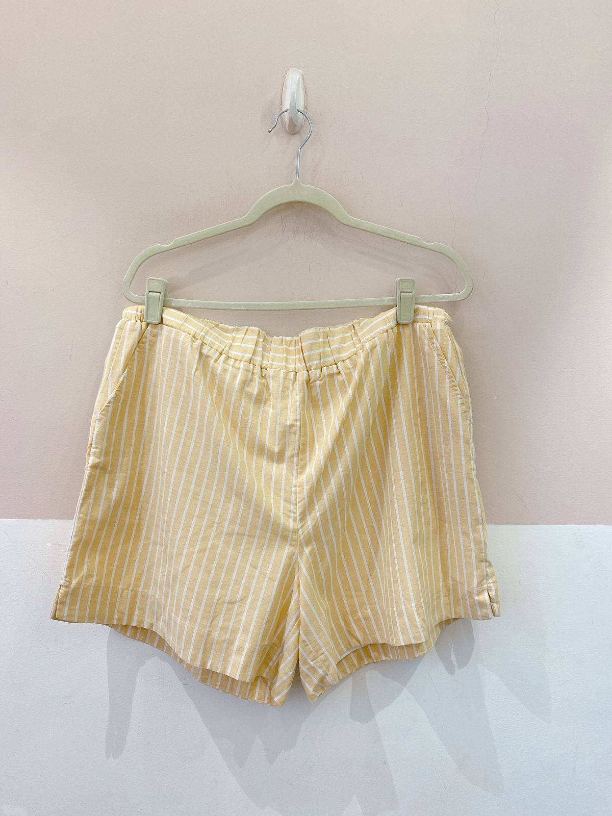 Short amarelo listrado Peepou GG