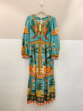 Vestido cropped samba das araras Farm G