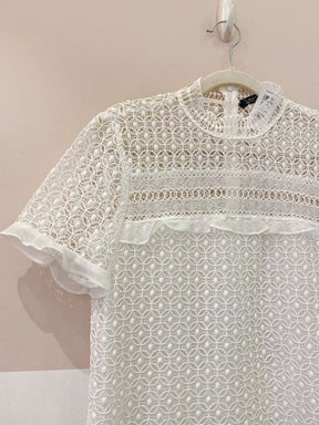 Blusa renda off Zara P