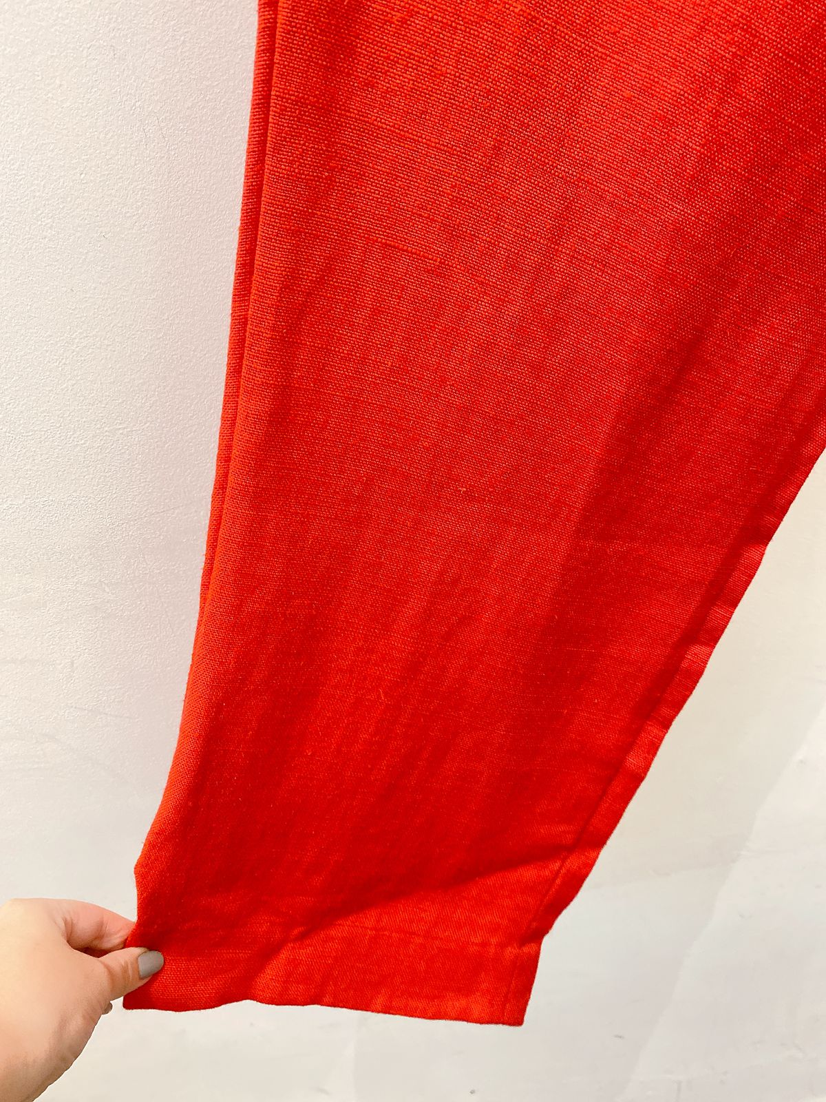 Calça vermelha linho Anpô G