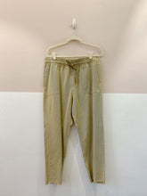 Calça verde cós elástico Zara GG