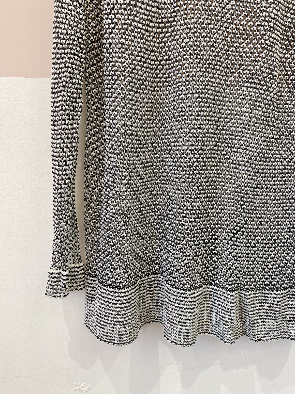 Camisa crochet furadinha p&b Lenny Niemeyer P