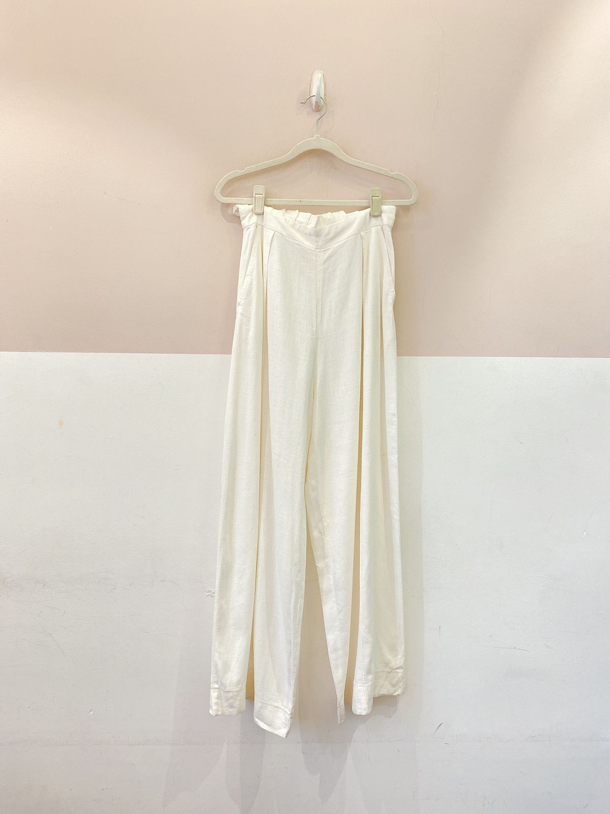 Pantalona off white Valônia Veras P