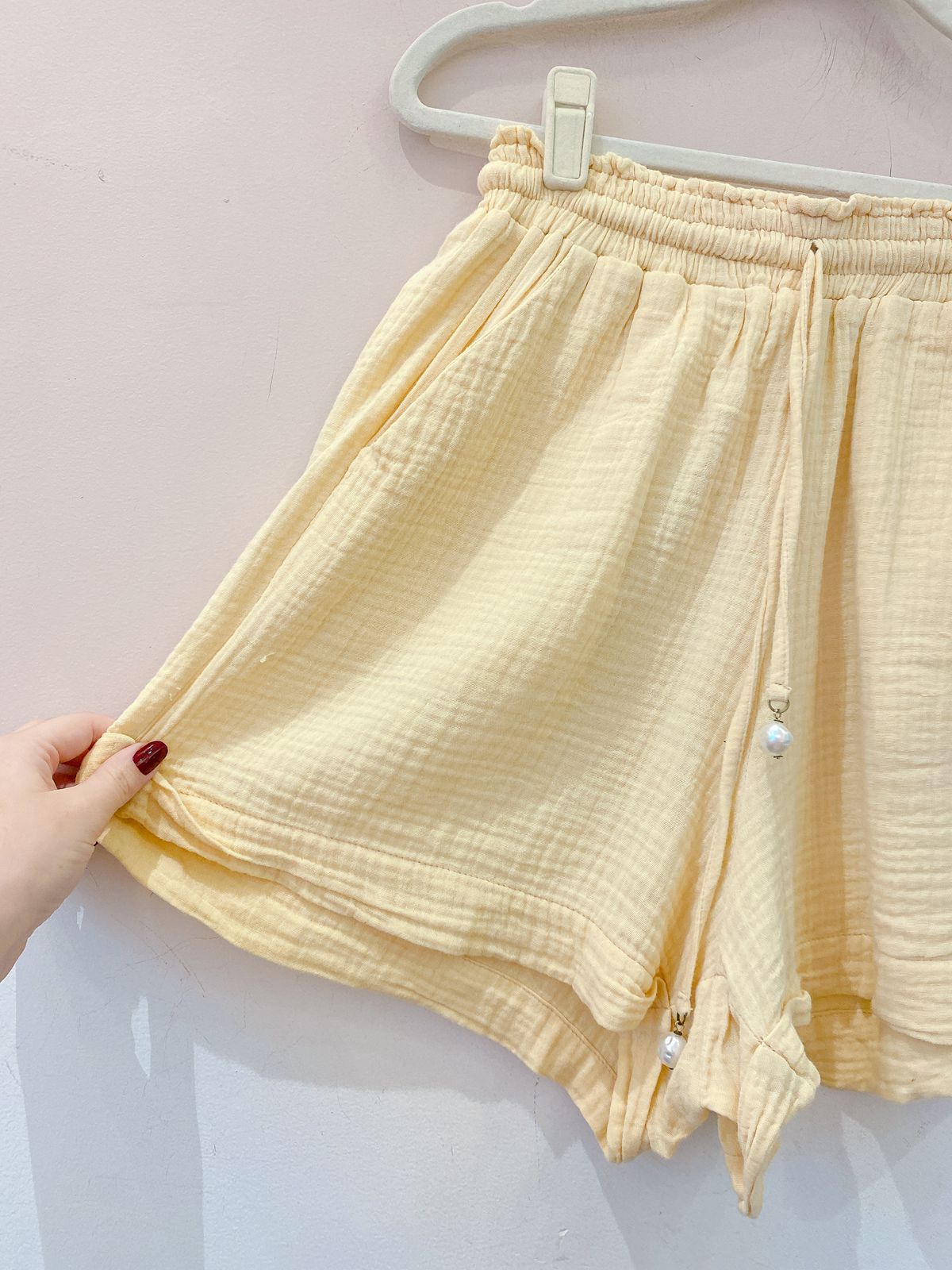 Short amarelinho Valônia Veras P